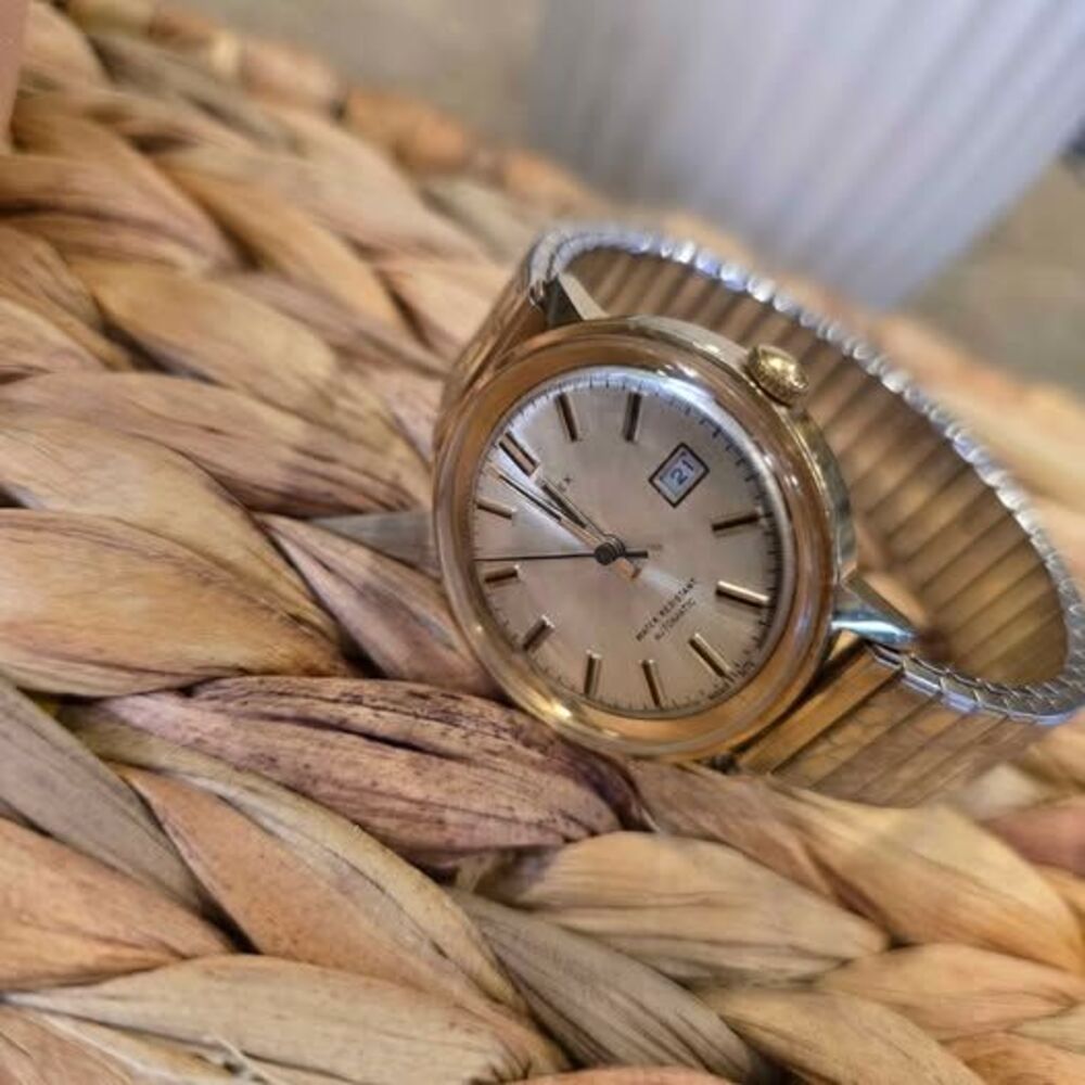Vintage Timex Viscount Automatic Date Watch